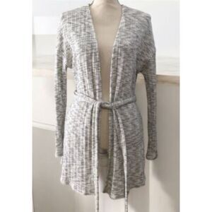 Anthropologie Sunday in Brooklyn Women's Size XS Tie Waist Open Front Cardigan